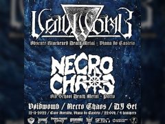 Concerto dos “Necro Chaos” hoje, 12 de novembro,  no Cave Avenida, Viana do Castelo